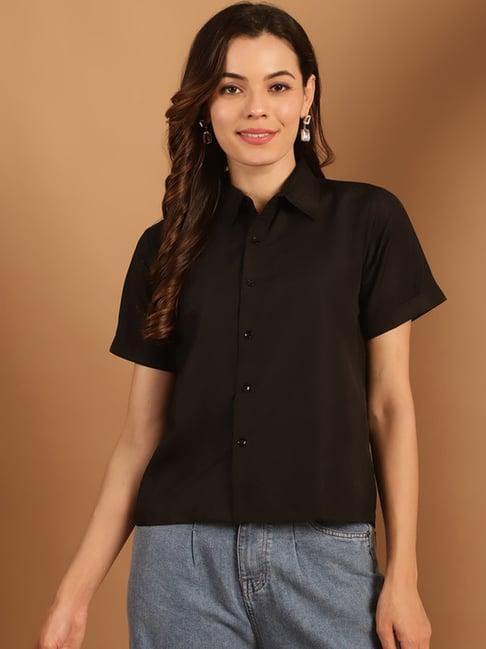 neudis black regular fit shirt