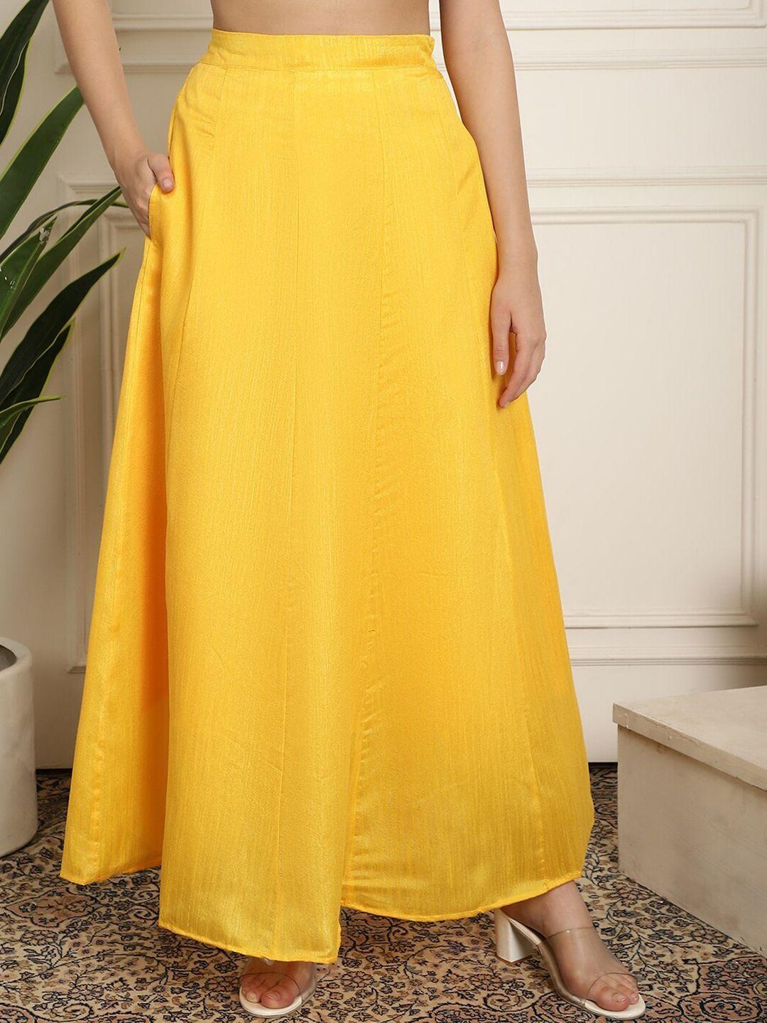 neudis flared maxi lehenga skirts