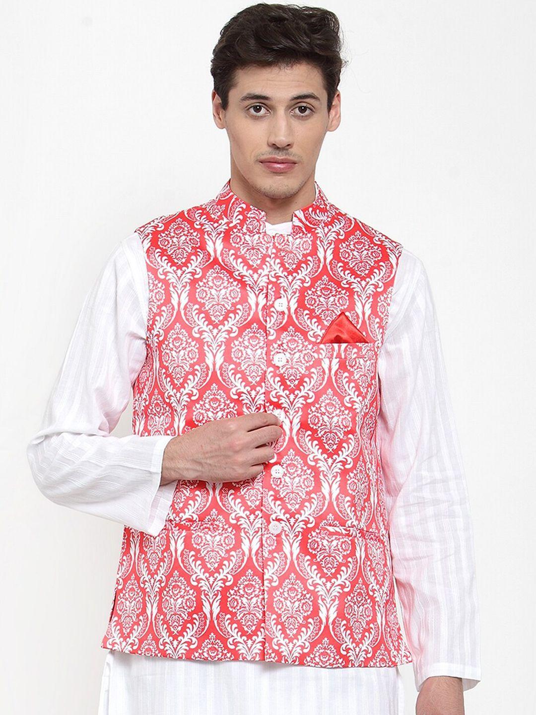 neudis men printed nehru jackets