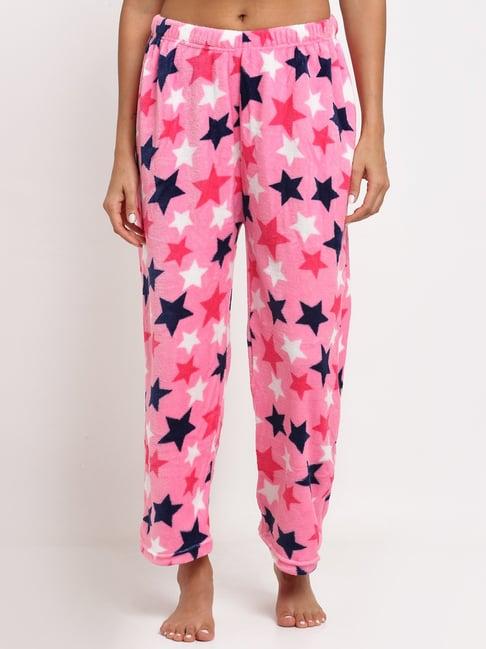 neudis pink printed lounge pants