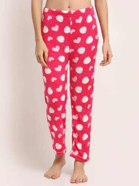 neudis pink printed lounge pants