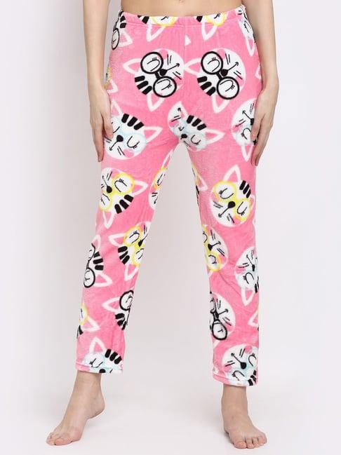 neudis pink printed lounge pants