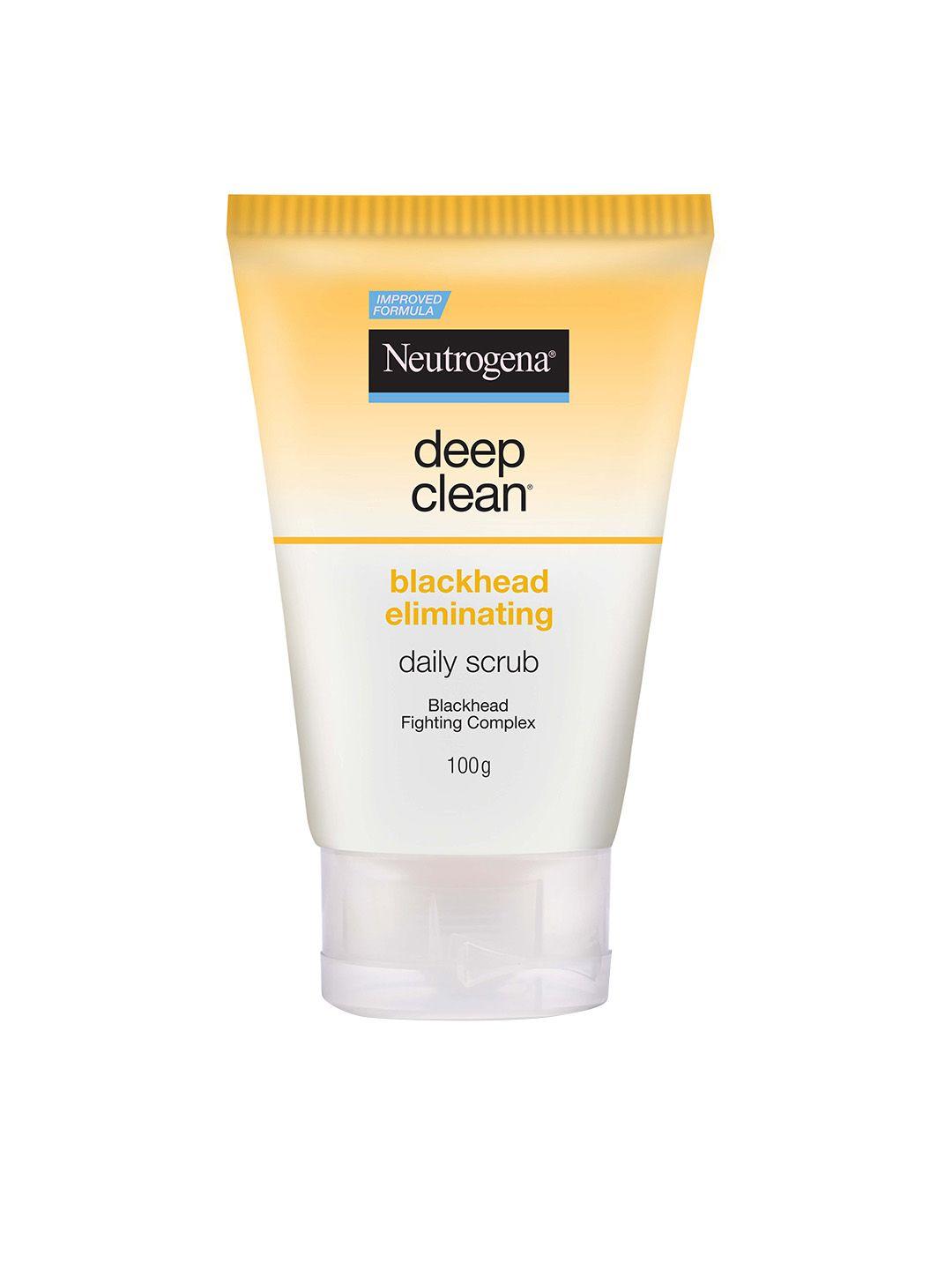 neutrogena deep clean black head eliminating scrub 100 g