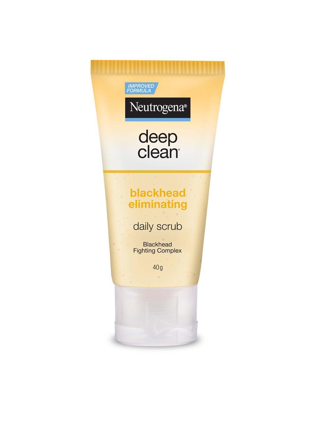 neutrogena deep clean black head eliminating scrub 40 g