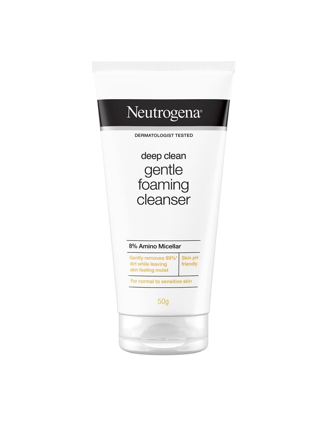 neutrogena deep clean foam cleanser 50 g