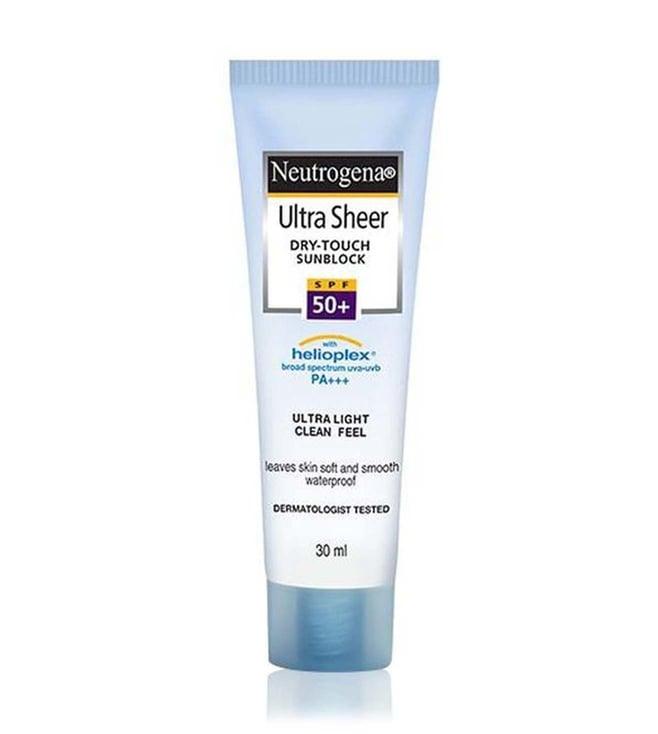 neutrogena ultrasheer sunblock spf 50 - 30 ml