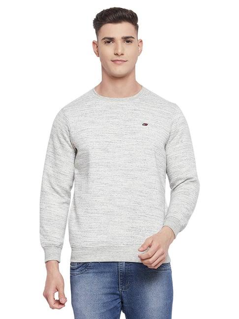 neva grey melange regular fit sweatshirt