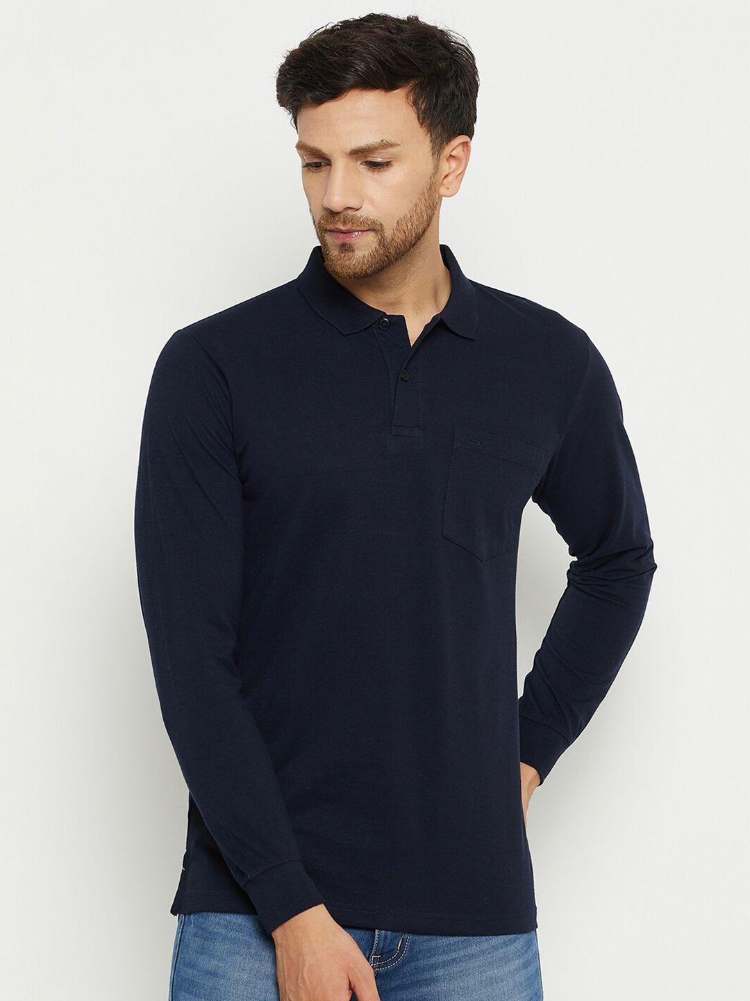 neva polo collar long sleeves t-shirt