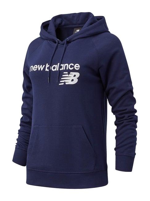 new balance blue full sleeves sweatshirt
