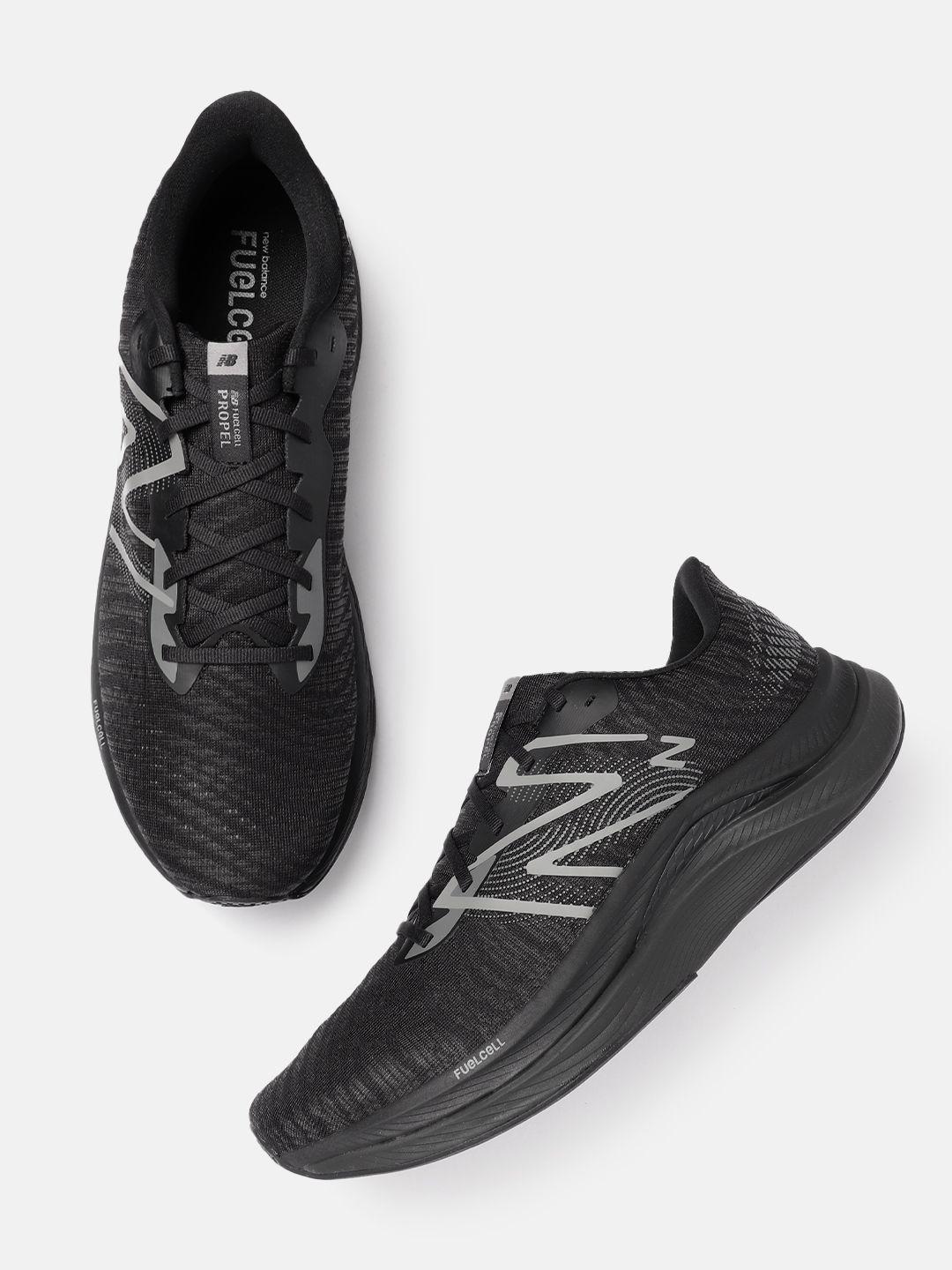 new balance men woven design propel running shoes