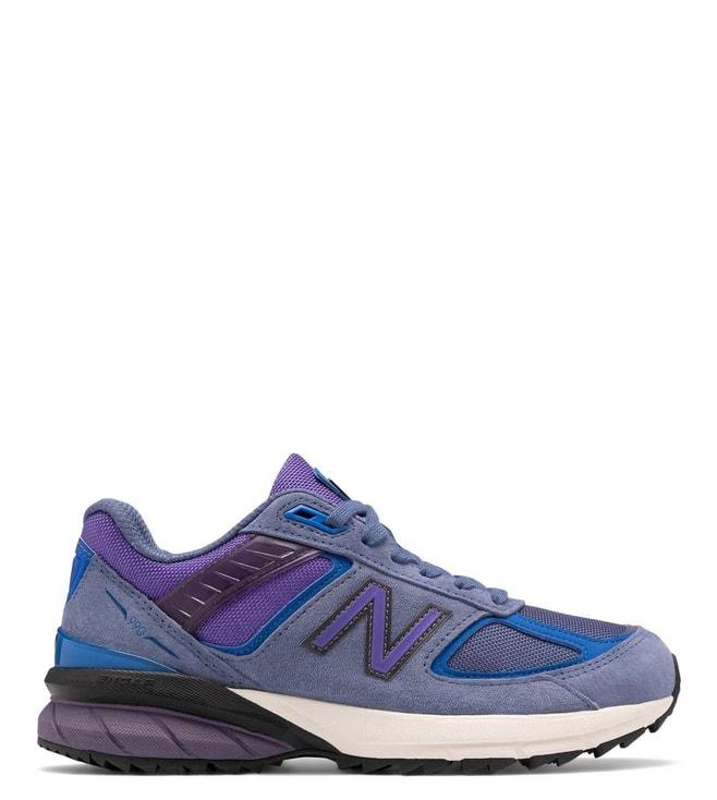 new balance women's 990 blue & purple sneakers