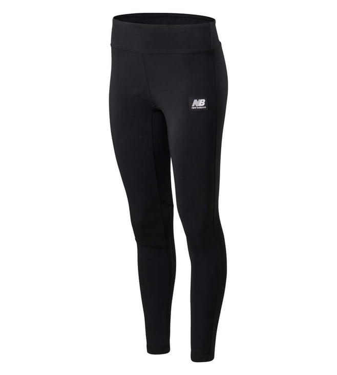 new balance black casual tights for women