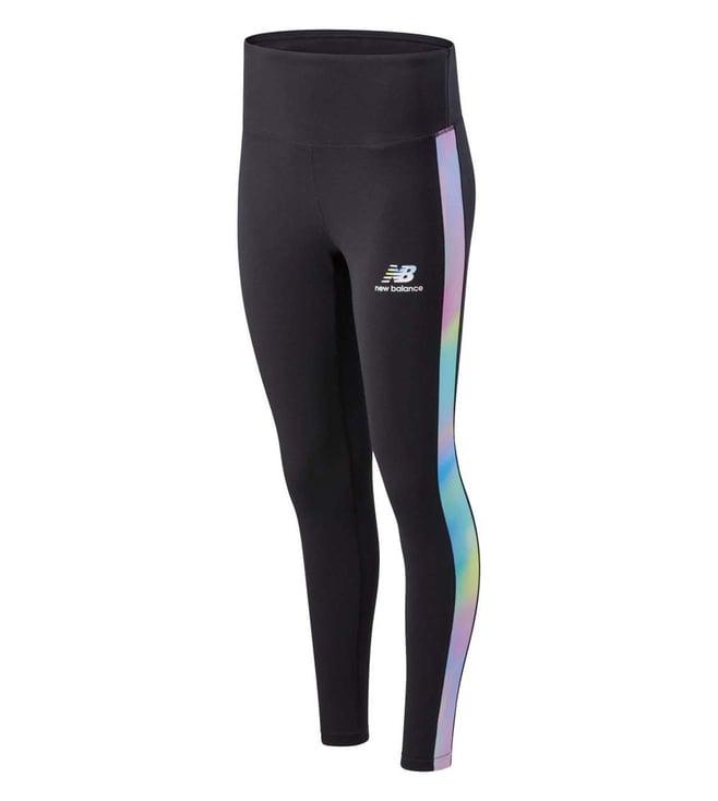 new balance black casual tights for women