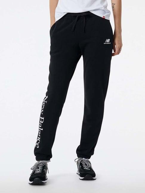 new balance black printed sports joggers