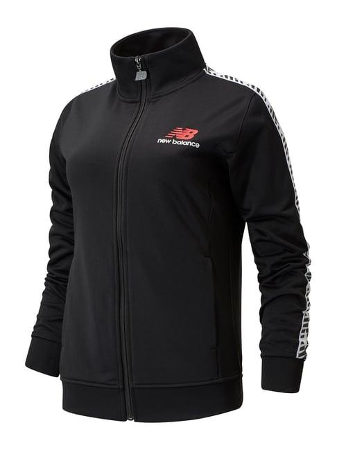 new balance black regular fit jacket