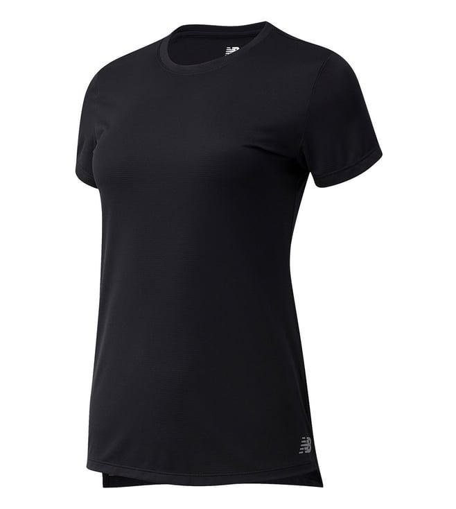 new balance black regular fit t-shirt