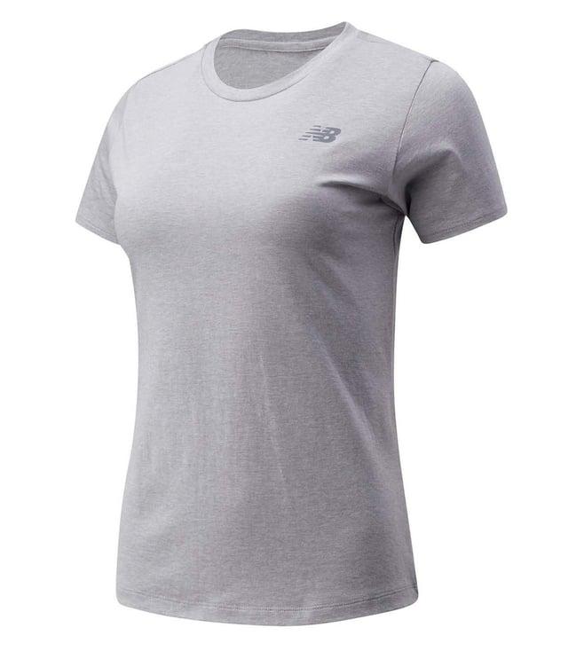 new balance grey regular fit t-shirt