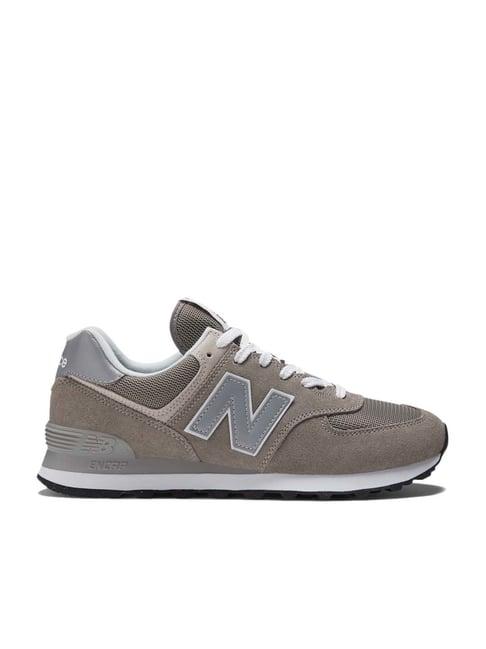 new balance men's 574 grey casual sneakers