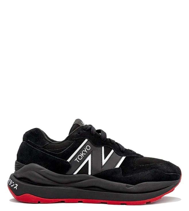 new balance men's 5740 black sneakers