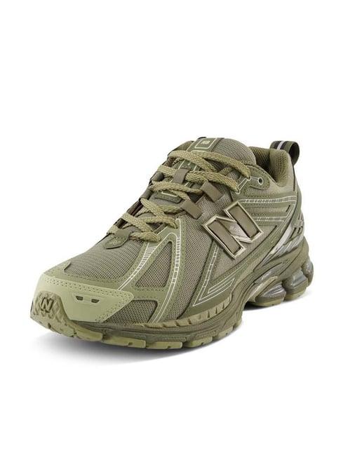 new balance men's abzorb green casual sneakers