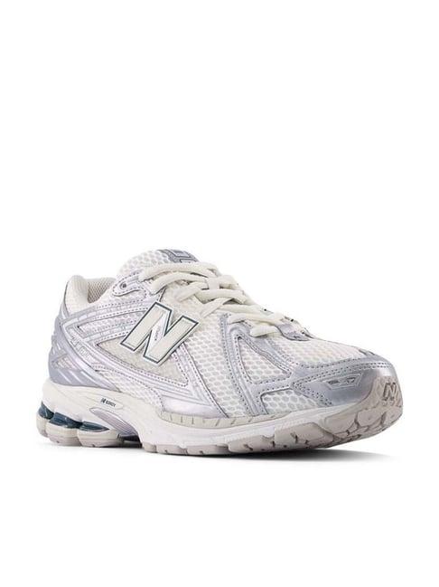 new balance men's abzorb silver metallic casual sneakers