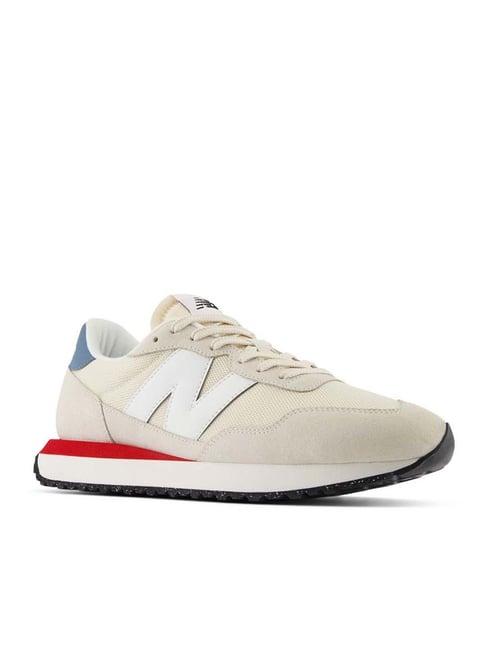 new balance men's beige casual sneakers