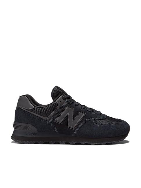 new balance men's black casual sneakers