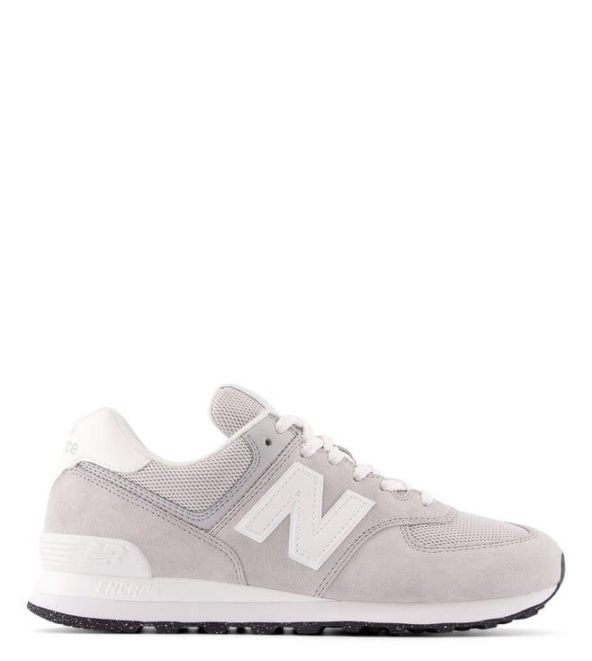 new balance men's u574bge apollo grey sneakers