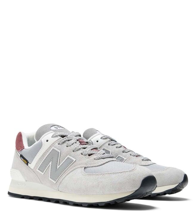 new balance men's u574kbr arctic grey sneakers