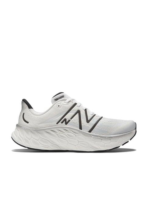 new balance men's white running shoes