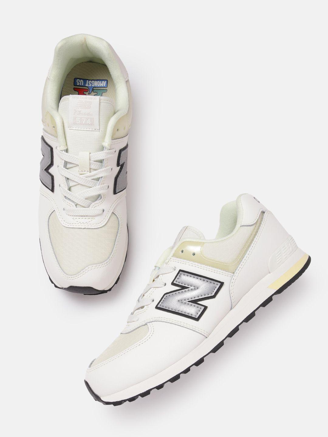 new balance men colourblocked suede sneakers