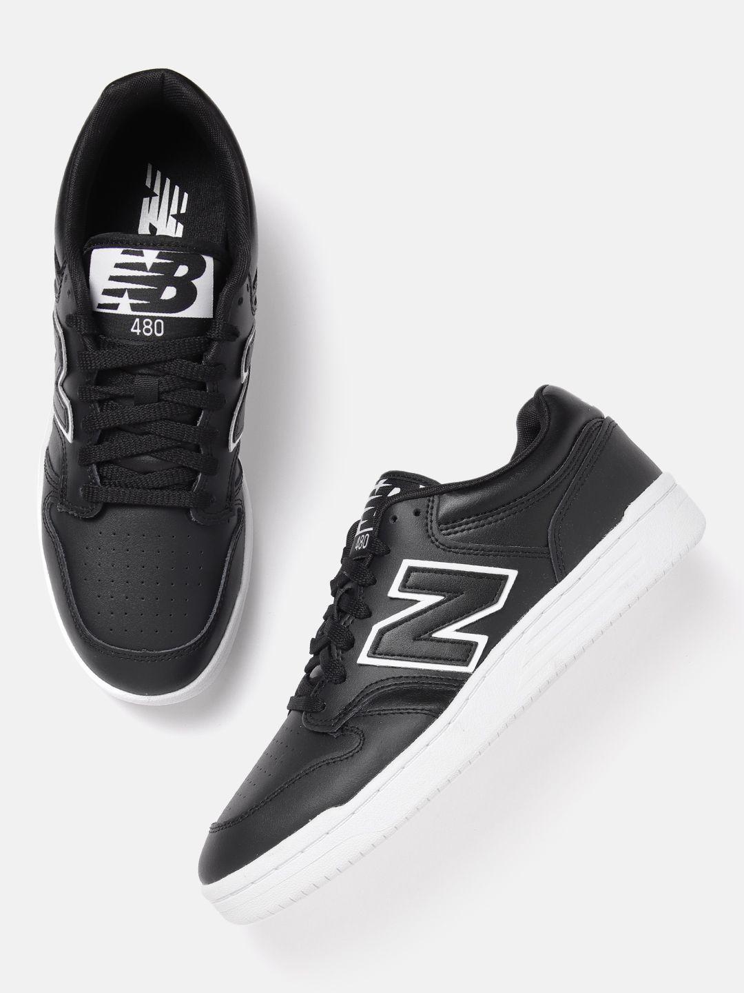 new balance men perforated detail everyday sneakers