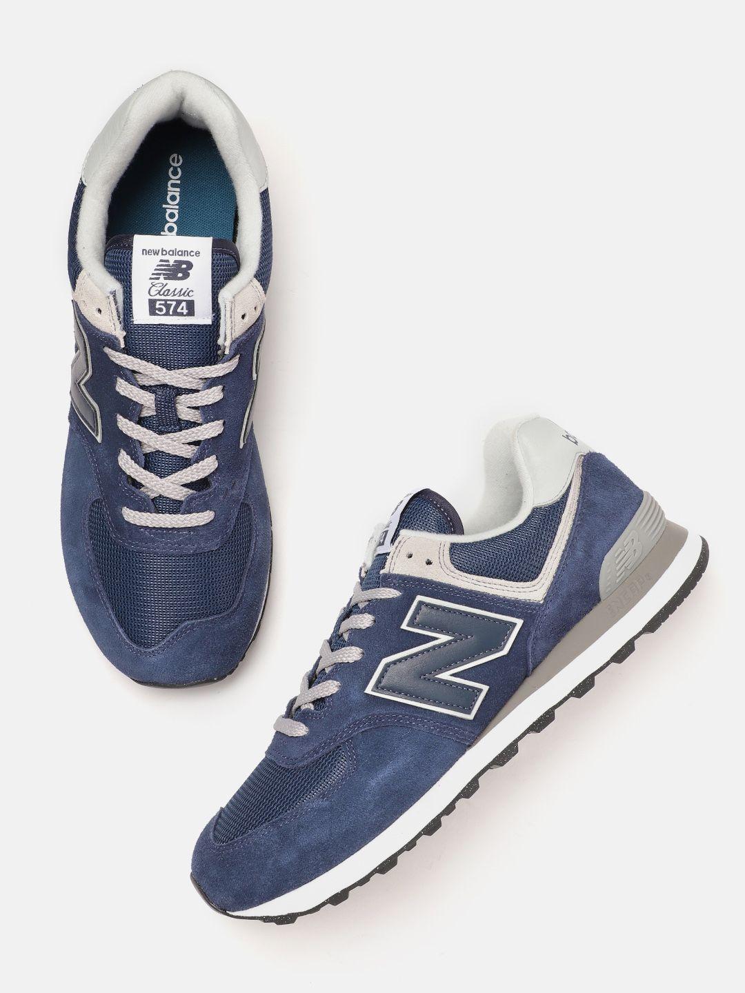 new balance men suede sneakers