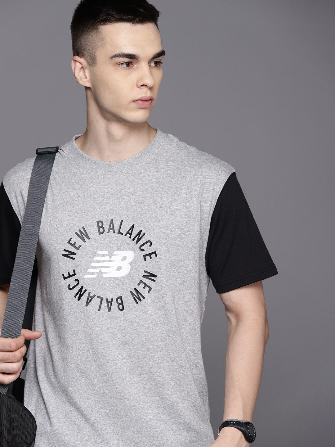 new balance men typography printed abzorb t-shirt