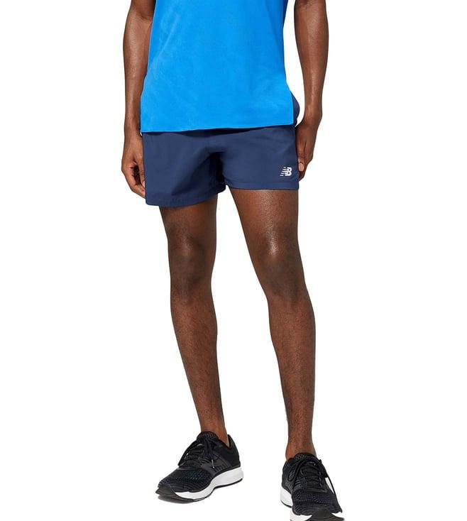 new balance natural indigo regular fit shorts