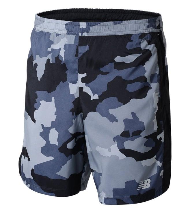 new balance thunder camo regular fit shorts