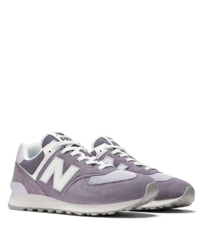 new balance unisex u574fpg purple sneakers