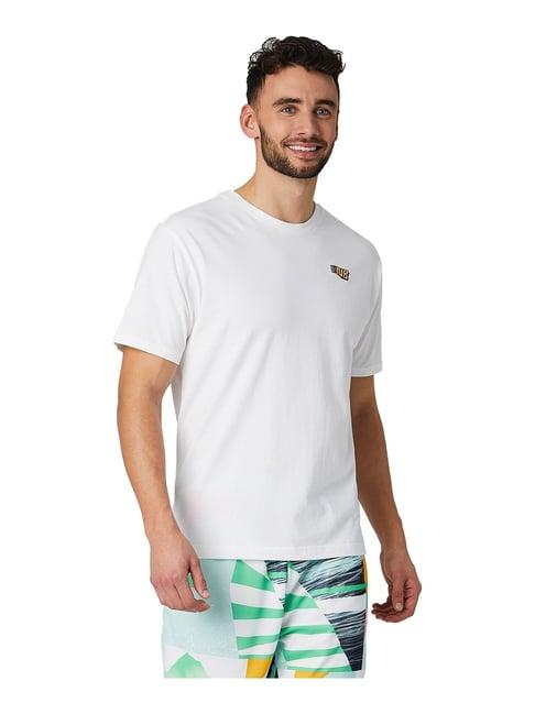 new balance white crew t-shirt