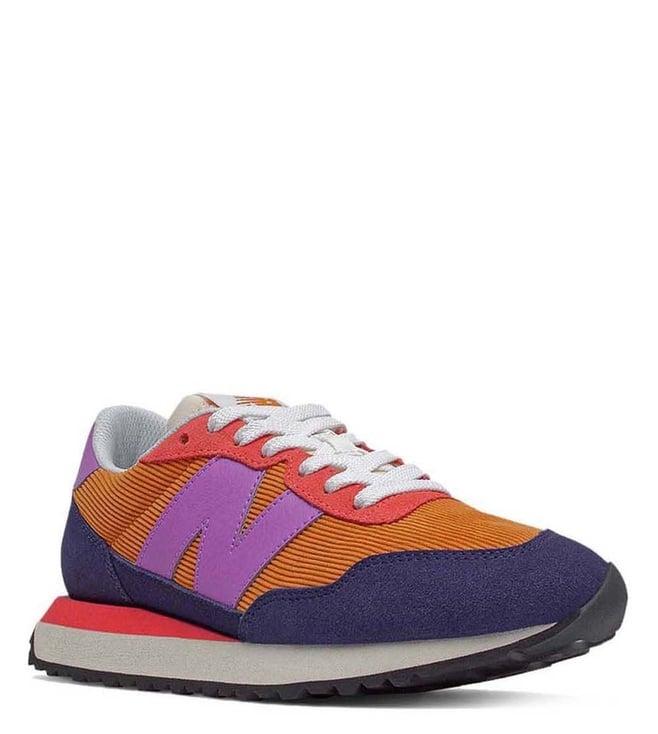 new balance women's 237 orange sneakers