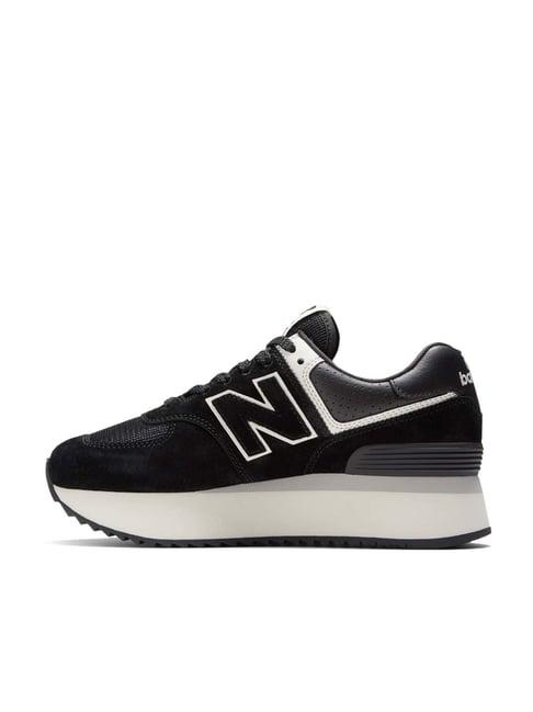 new balance women's black sneakers