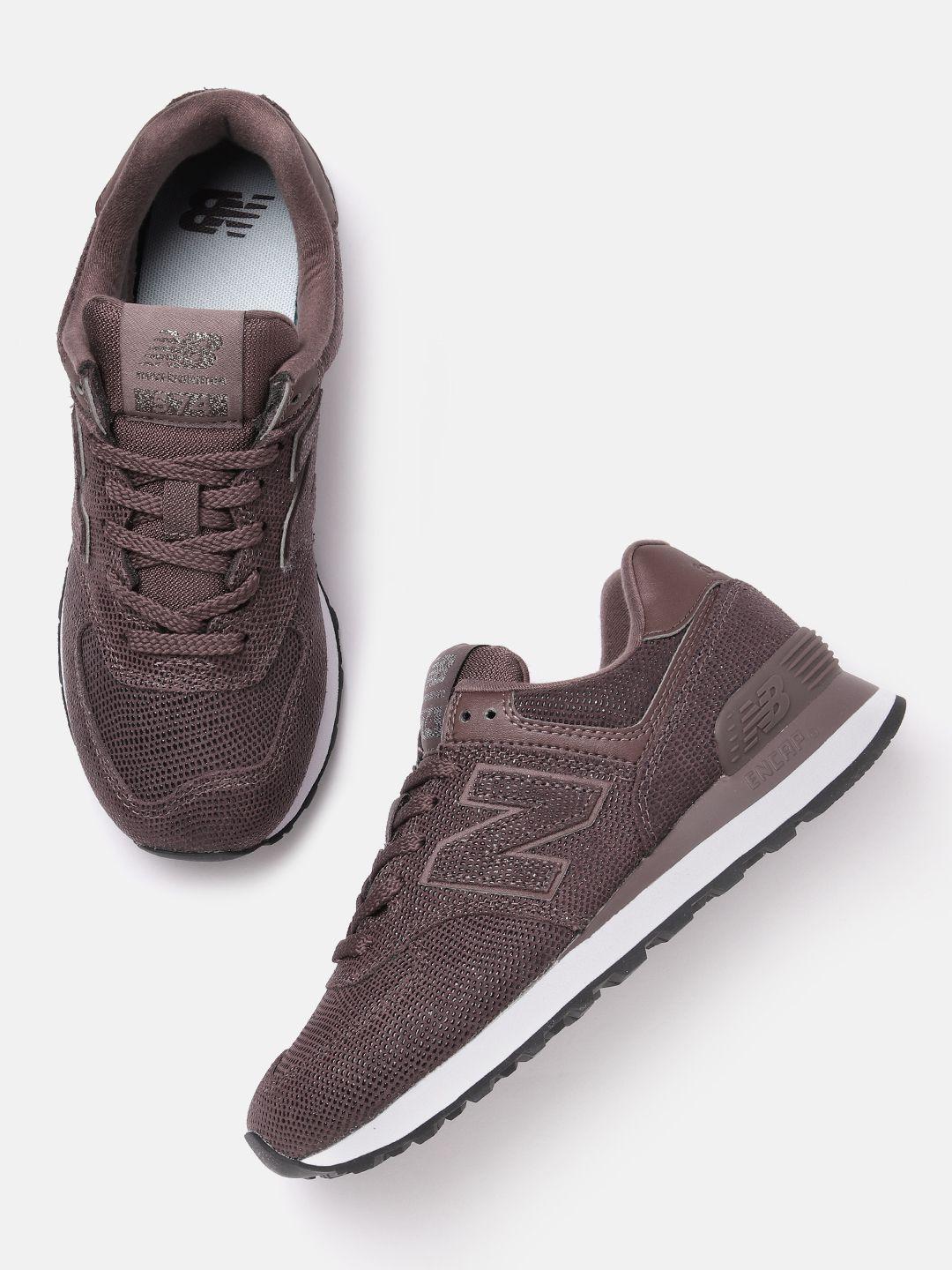 new balance women geometric textured sneakers