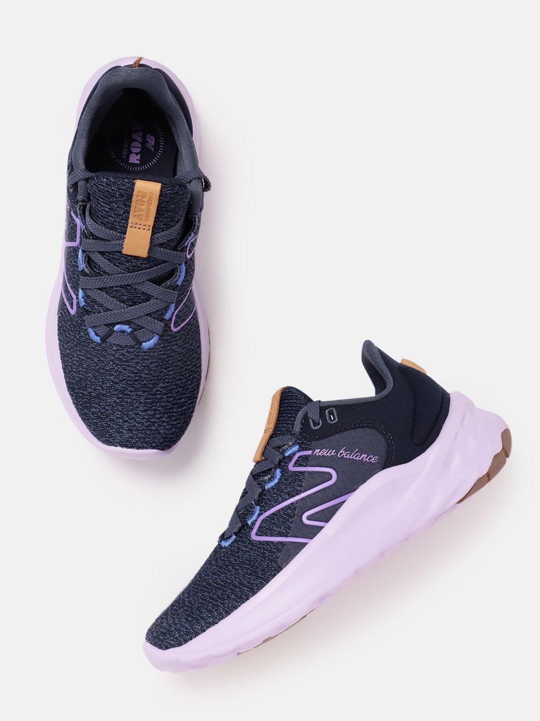 new balance women woven design roav v2 running shoes