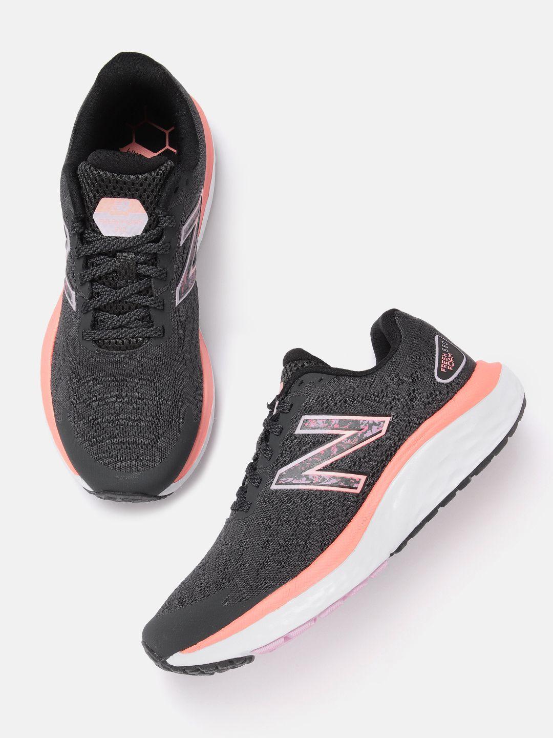 new balance women woven design running shoes