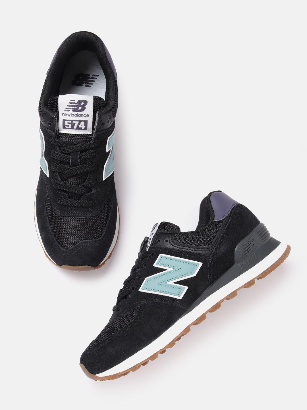 new balance women woven design sneakers