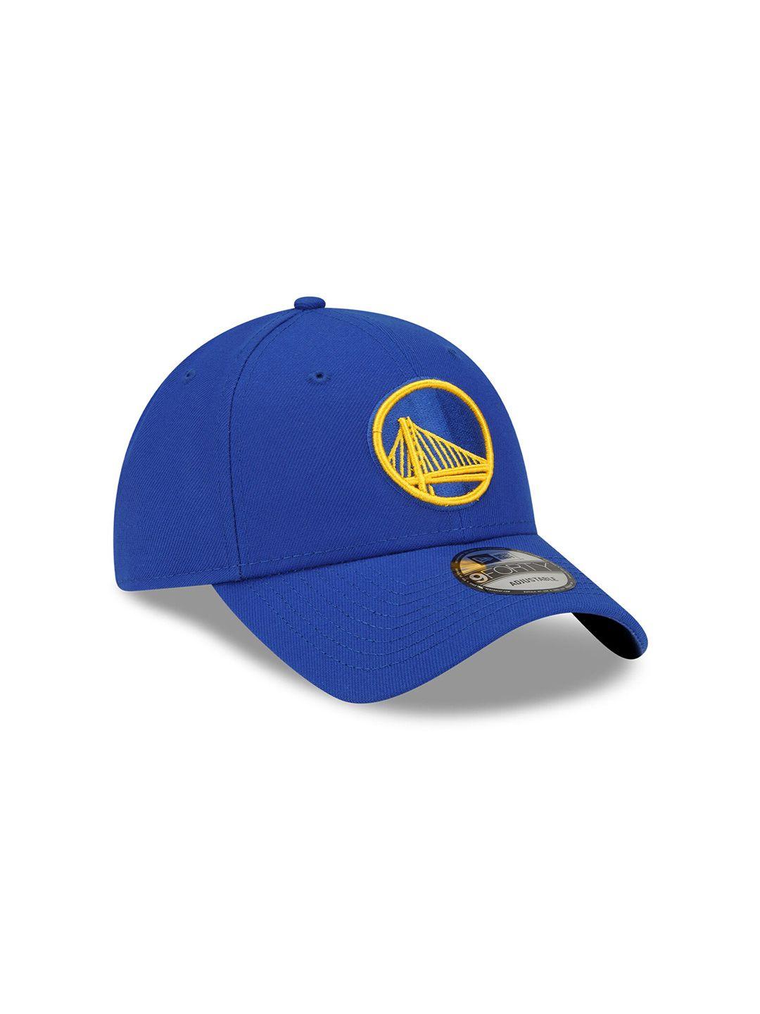 new era men blue & yellow embroidered baseball cap