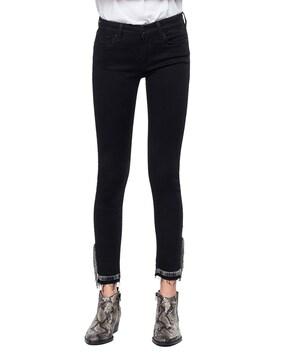 new luz skinny fit classic dark wash jeans