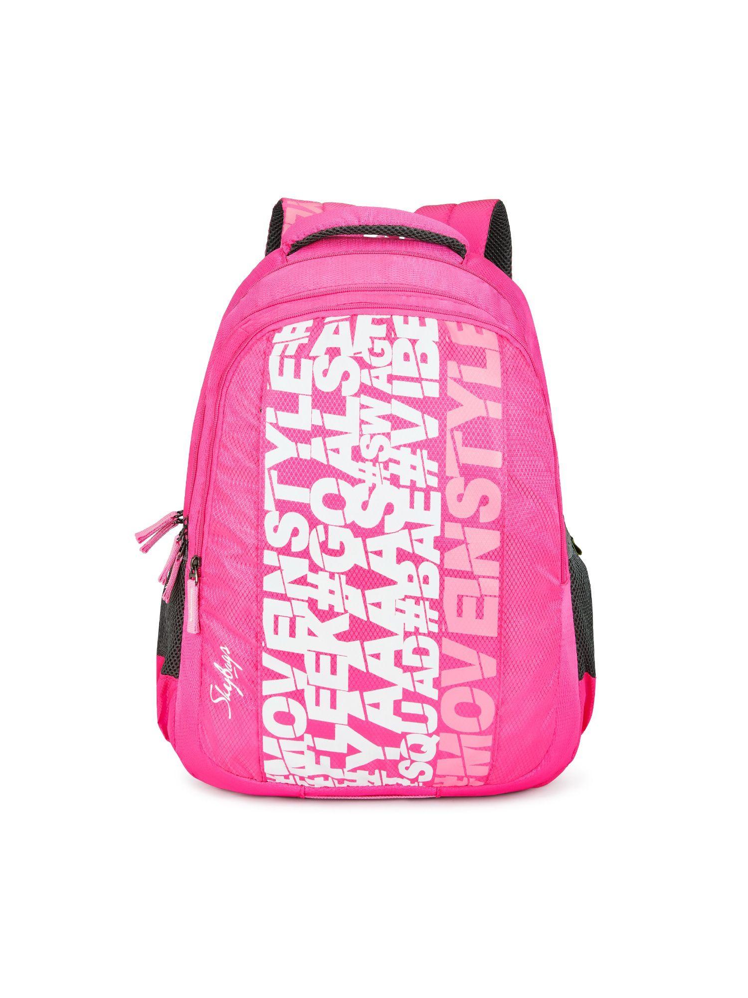 new neon 14 school bag - h pink (7 years and above)
