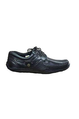 new nerlon leather lace up men's formal shoes - black