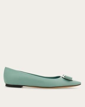 new vara plate ballet flats