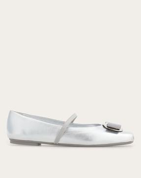 new vara plate ballet flats